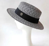 Chapeau-femme chapeau de paille chapeau de paille plat panama fedora