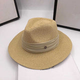 Chapeau-femme chapeau de paille Chapeau de paille ruban élégant