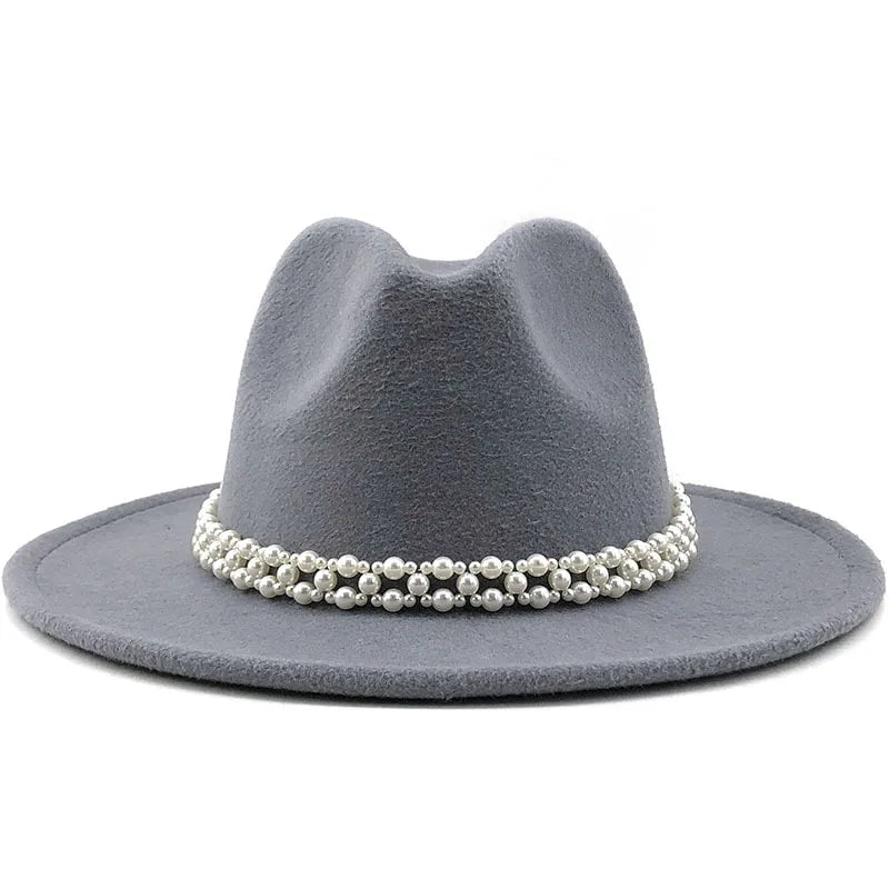 La boutique du chapeau 06 / M (56-58cm) Chapeau Fedora Classique en Feutre