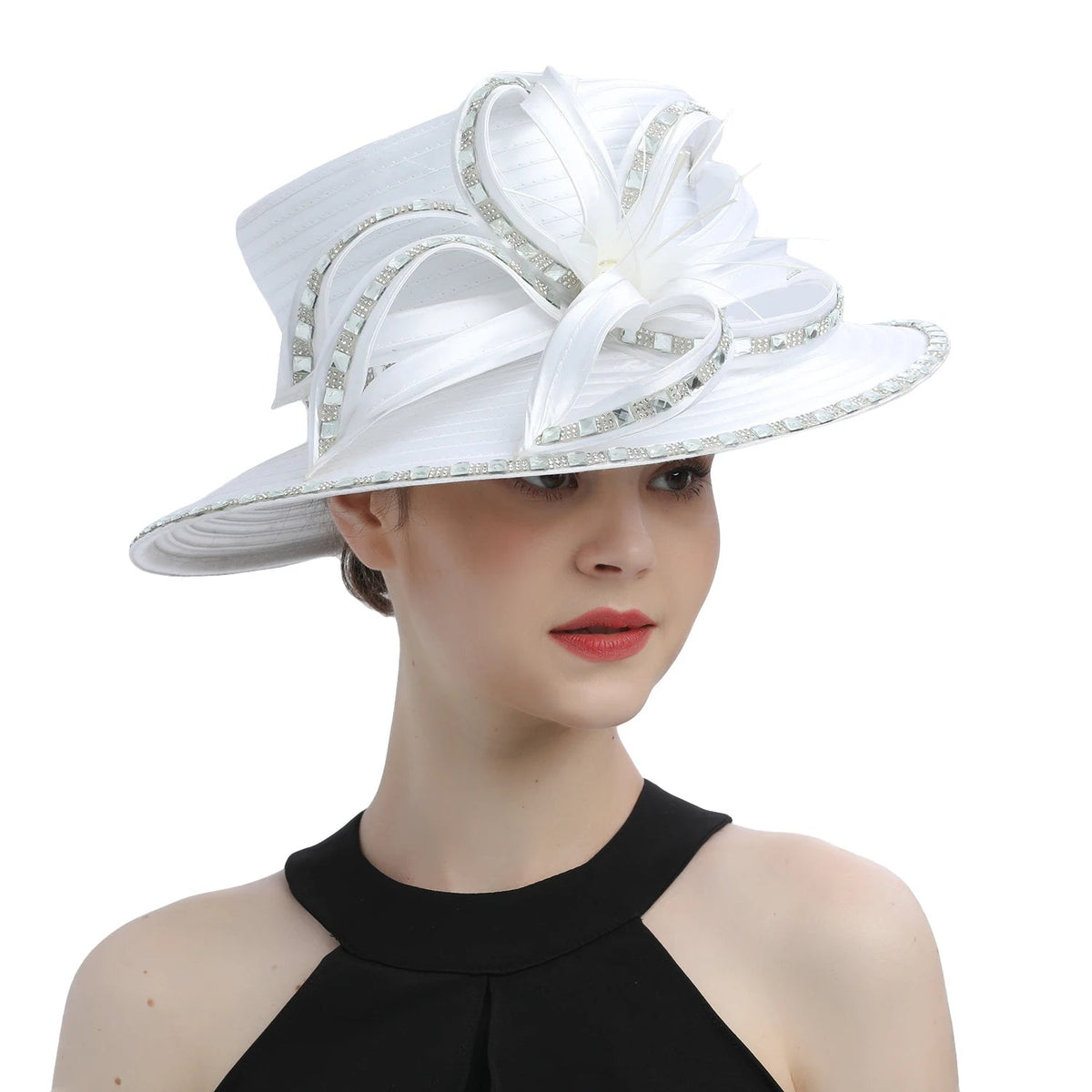 La boutique du chapeau 1 Chapeau Fascinator Blanc