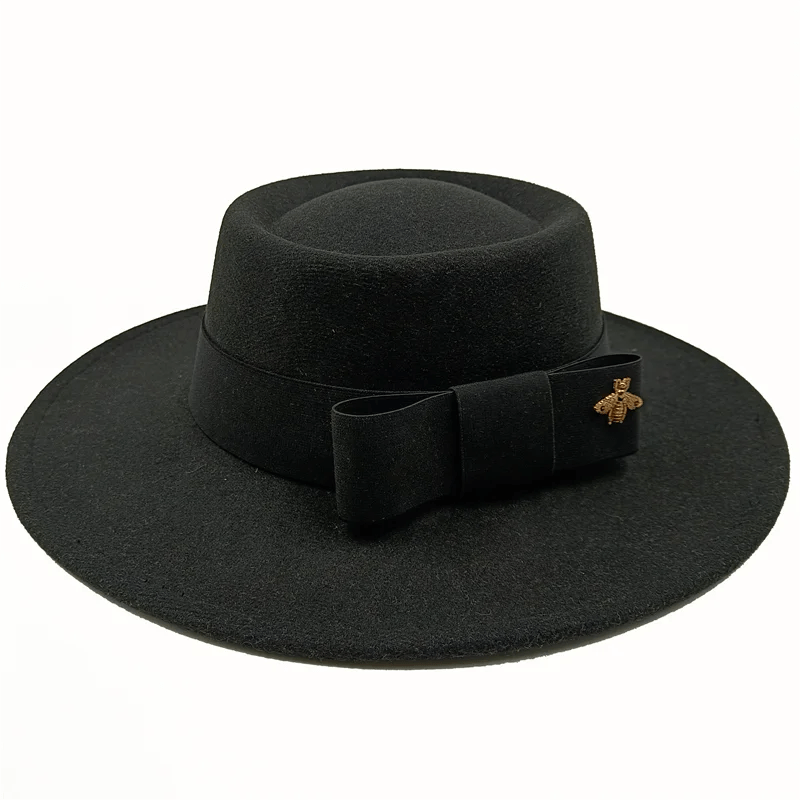 La boutique du chapeau 12 / M (56-58cm) Chapeau Fedora Chic en Laine