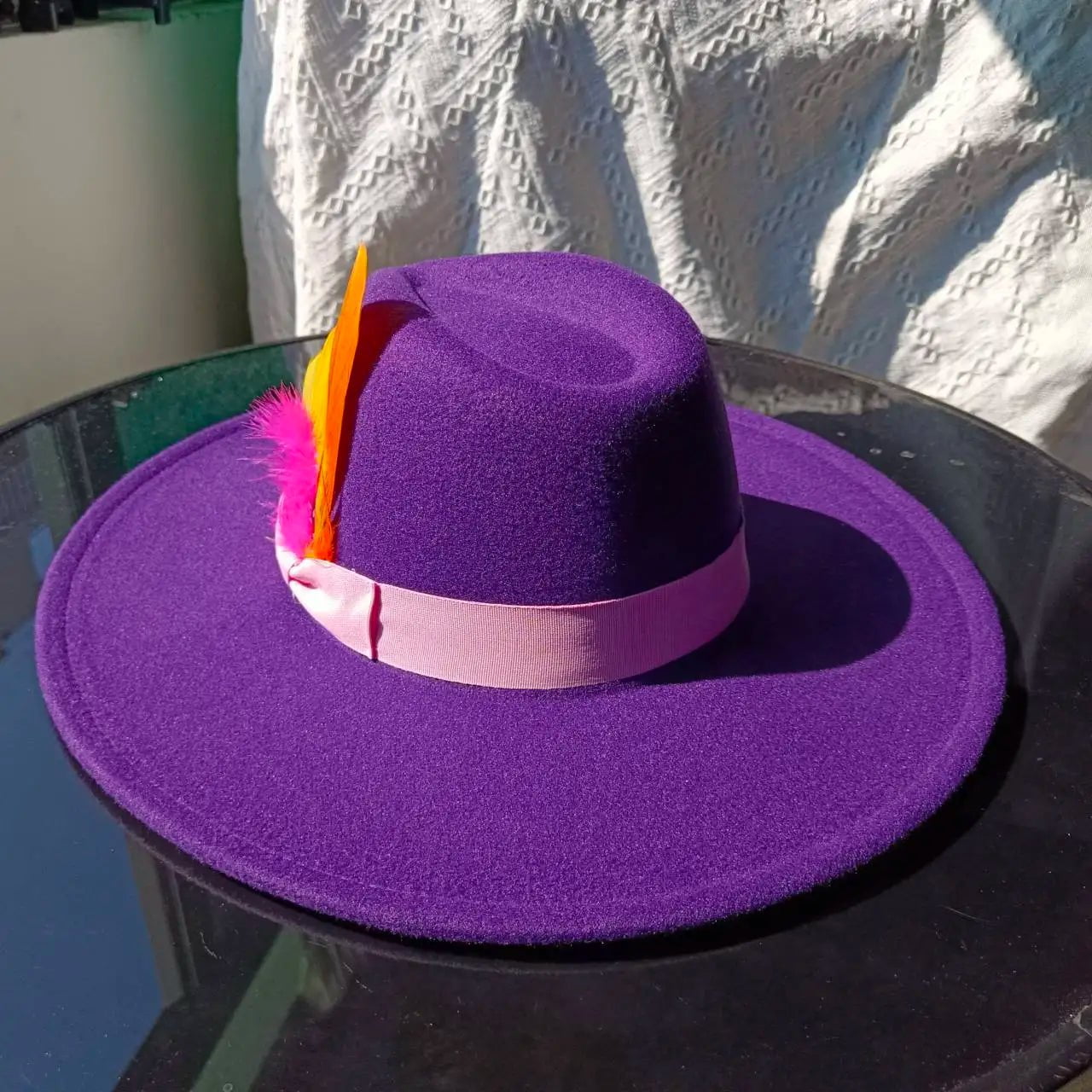 La boutique du chapeau 16 / M (56-58cm) Chapeau Fedora Bohème en Feutre