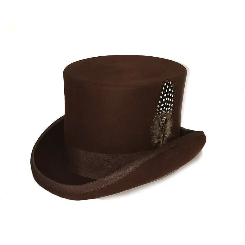 La boutique du chapeau 16 / XL above 60 Chapeau haut de forme homme