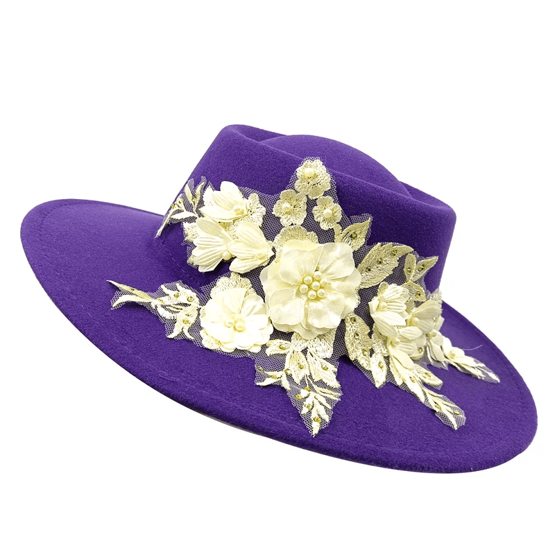 La boutique du chapeau 17 / M (56-58cm) Chapeau Fedora Mode en Laine