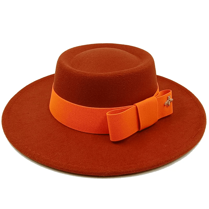 La boutique du chapeau 18 / M (56-58cm) Chapeau Fedora Chic en Laine