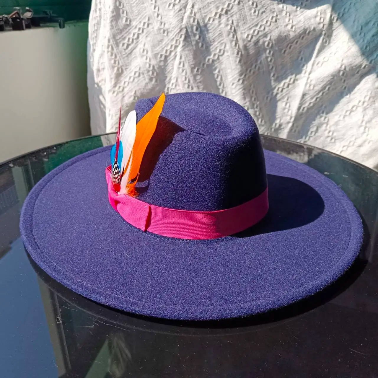 La boutique du chapeau 20 / M (56-58cm) Chapeau Fedora Bohème en Feutre