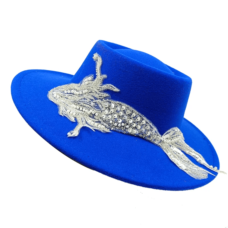 La boutique du chapeau 20 / M (56-58cm) Chapeau Fedora Mode en Laine