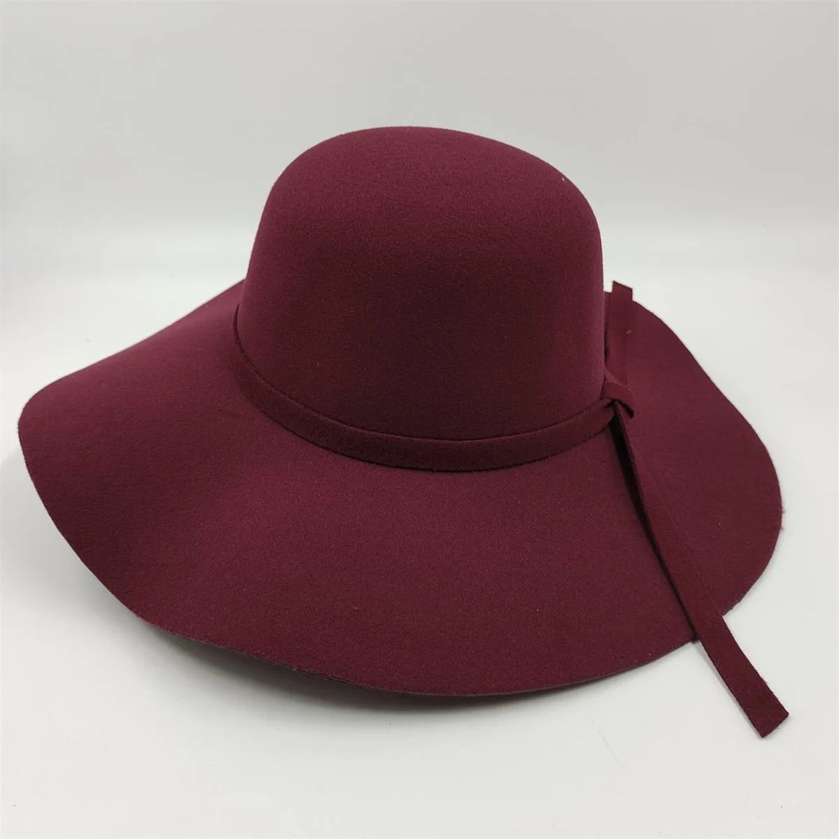 La boutique du chapeau 21 / M (56-58cm) Chapeau Fedora Élégant en Feutre