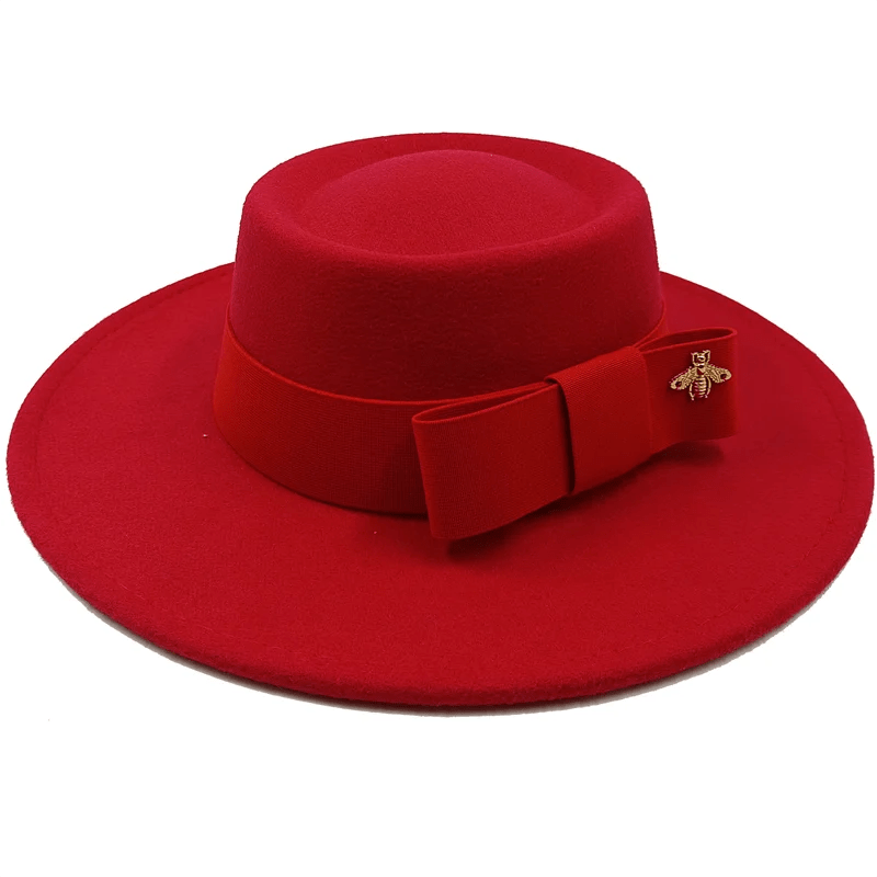 La boutique du chapeau 22 / M (56-58cm) Chapeau Fedora Chic en Laine