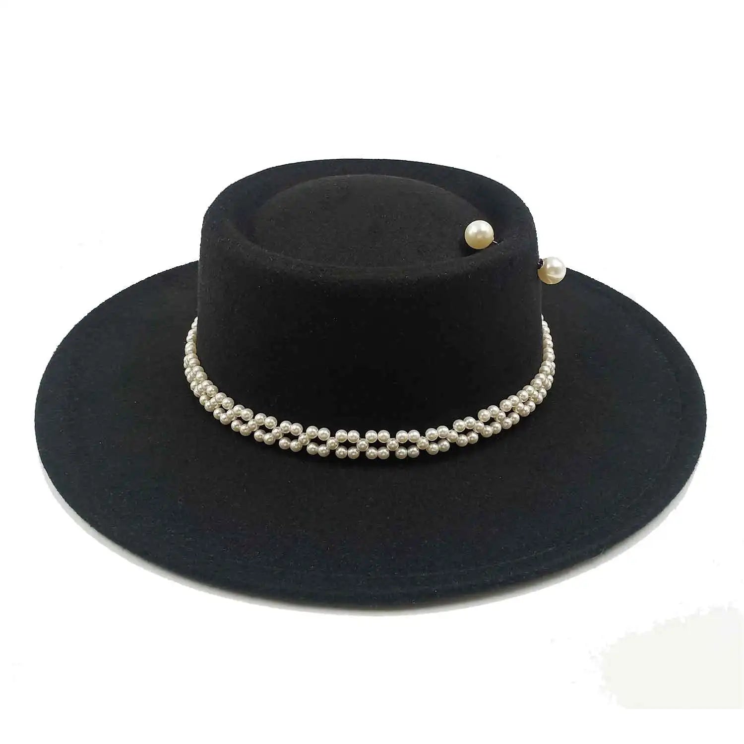 La boutique du chapeau 24 / M (56-58cm) Chapeau Fedora Classique en Feutre