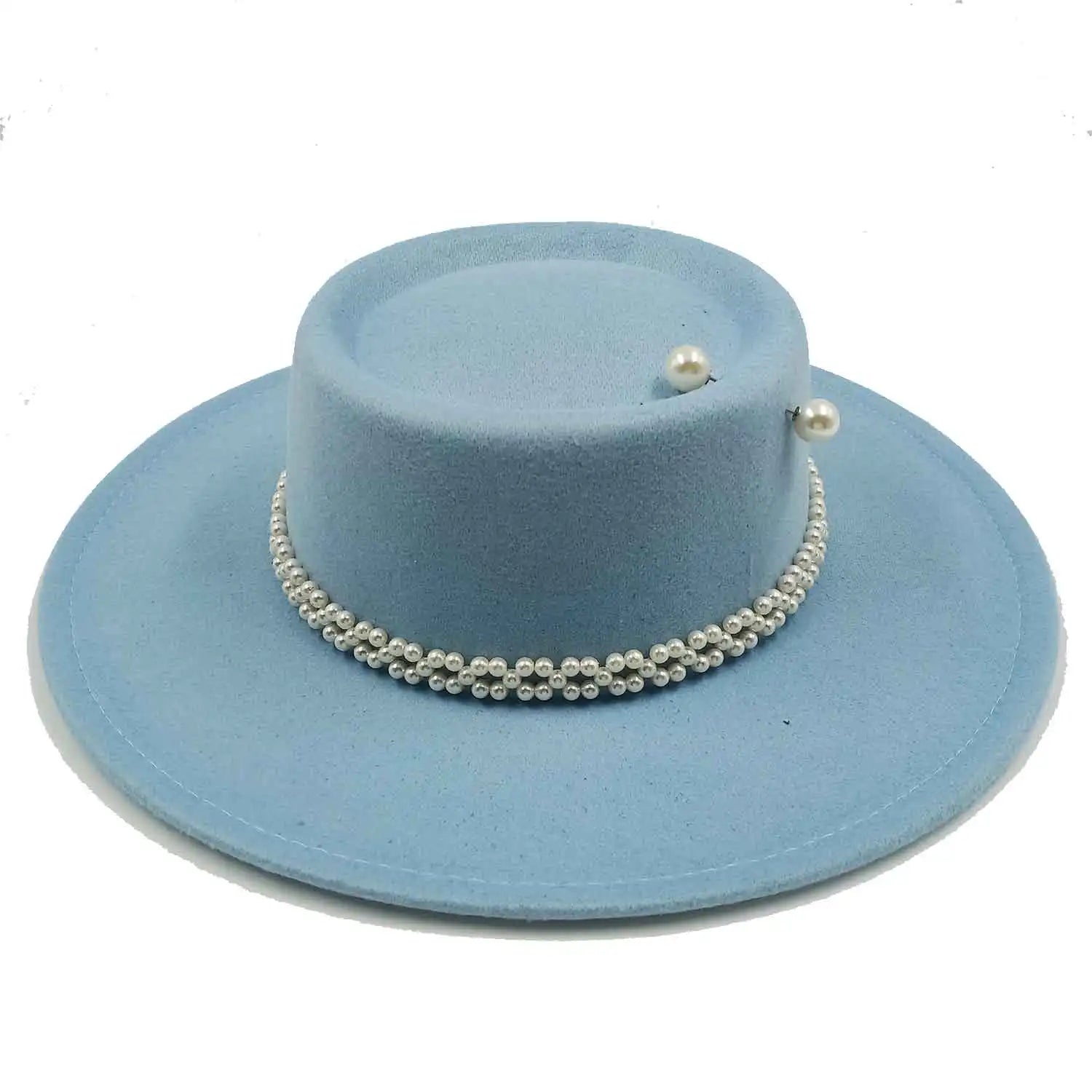 La boutique du chapeau 25 / M (56-58cm) Chapeau Fedora Classique en Feutre