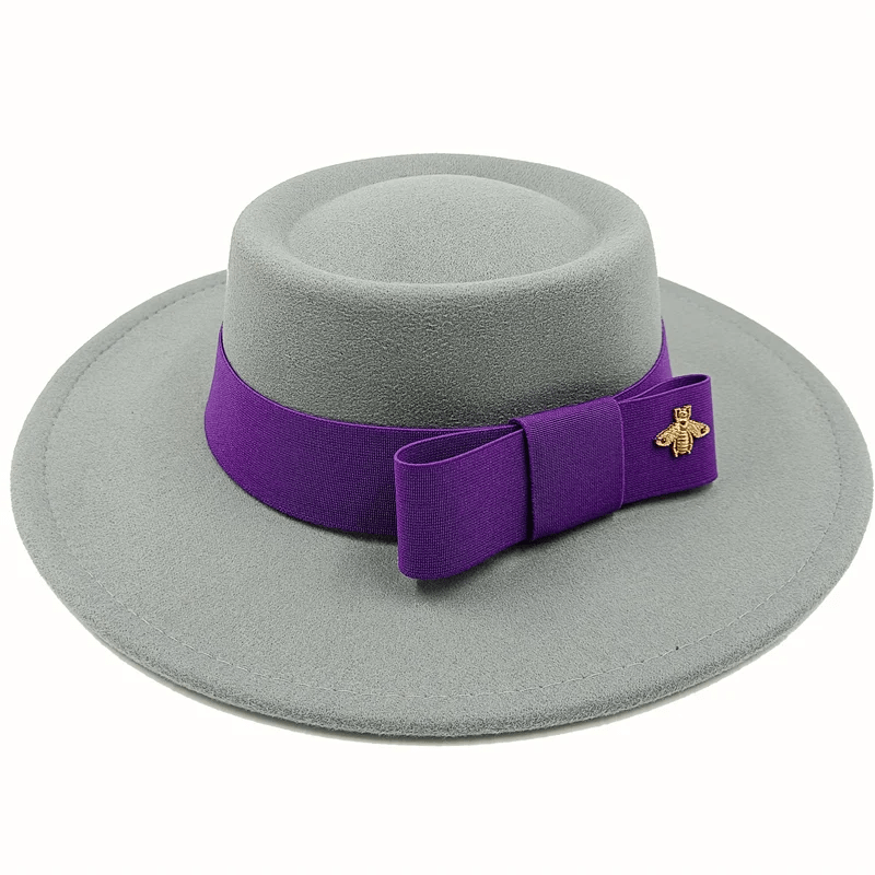 La boutique du chapeau 29 / M (56-58cm) Chapeau Fedora Chic en Laine