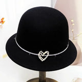 La boutique du chapeau 3 / Taille unique standard Chapeau cloche chic