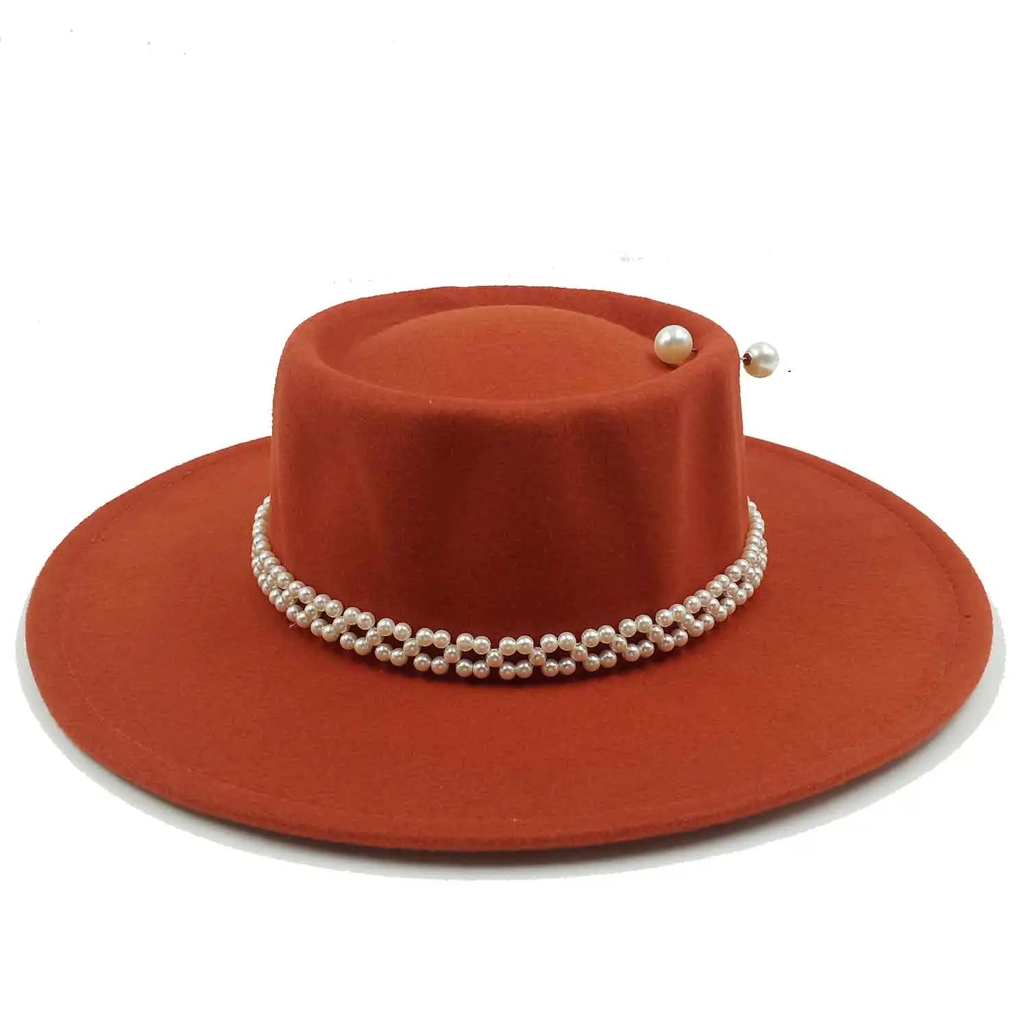 La boutique du chapeau 33 / M (56-58cm) Chapeau Fedora Classique en Feutre