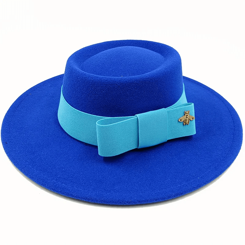 La boutique du chapeau 34 / M (56-58cm) Chapeau Fedora Chic en Laine