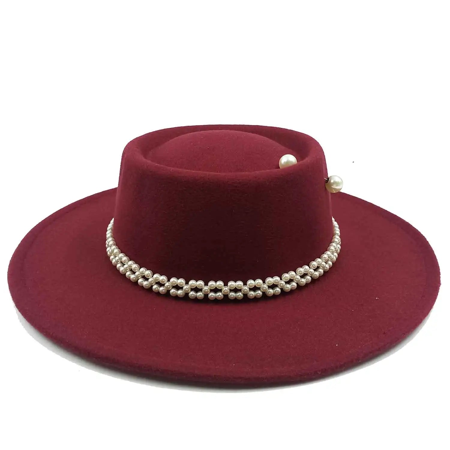 La boutique du chapeau 35 / M (56-58cm) Chapeau Fedora Classique en Feutre