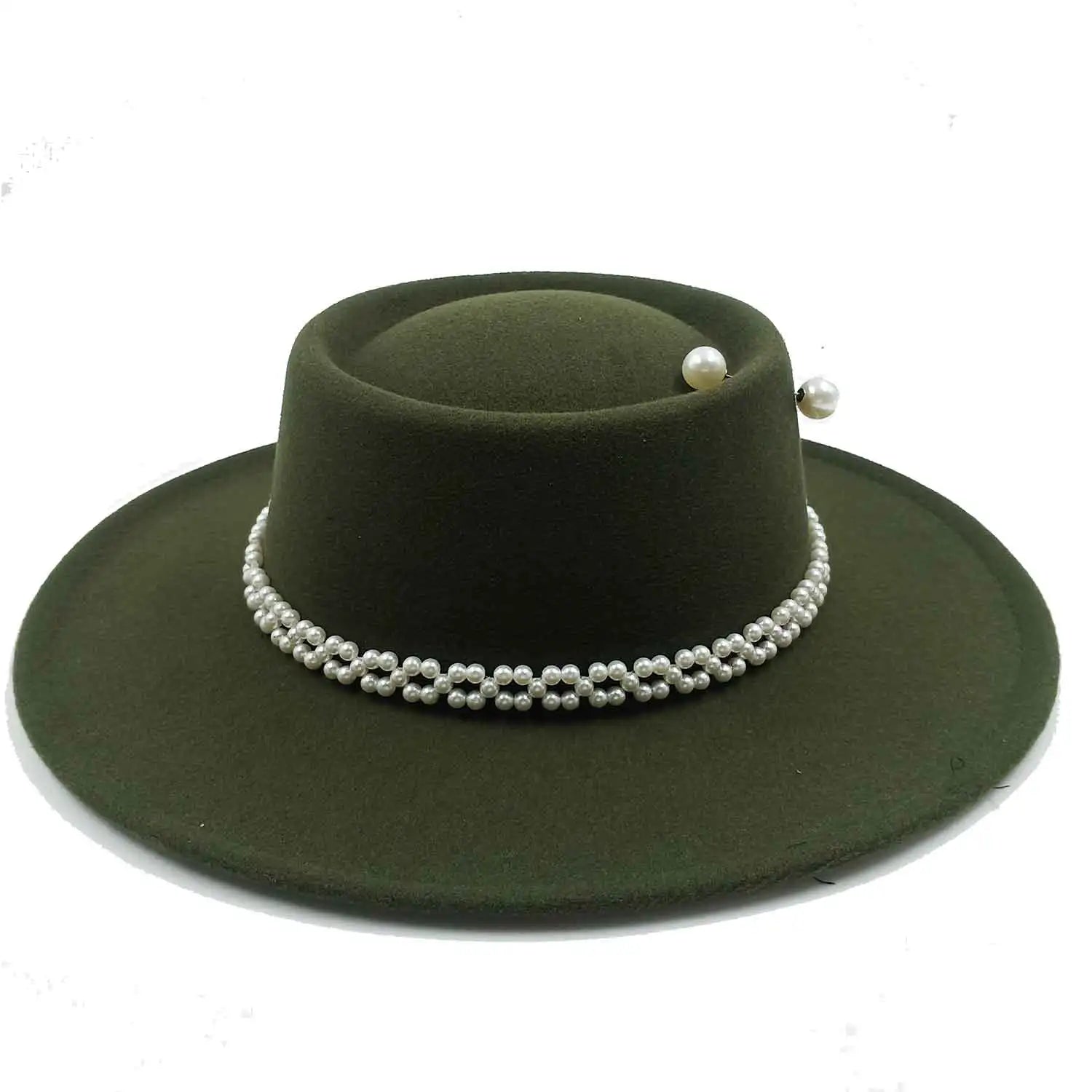 La boutique du chapeau 40 / M (56-58cm) Chapeau Fedora Classique en Feutre