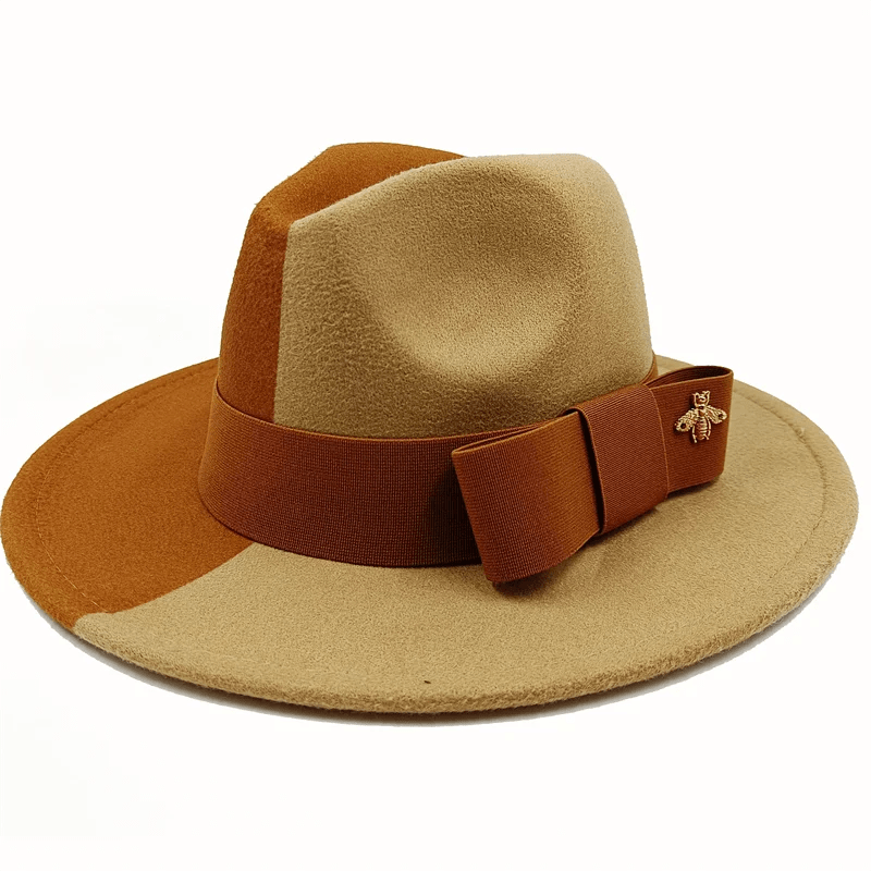 La boutique du chapeau 41 / M (56-58cm) Chapeau Fedora Chic en Laine