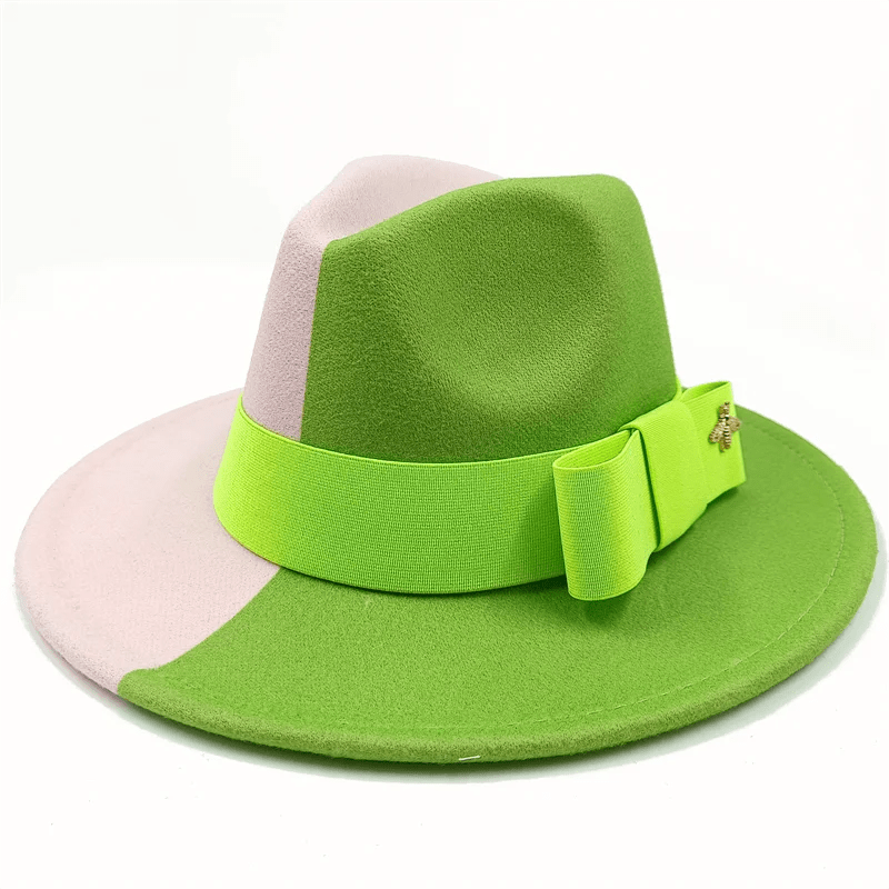 La boutique du chapeau 43 / M (56-58cm) Chapeau Fedora Chic en Laine