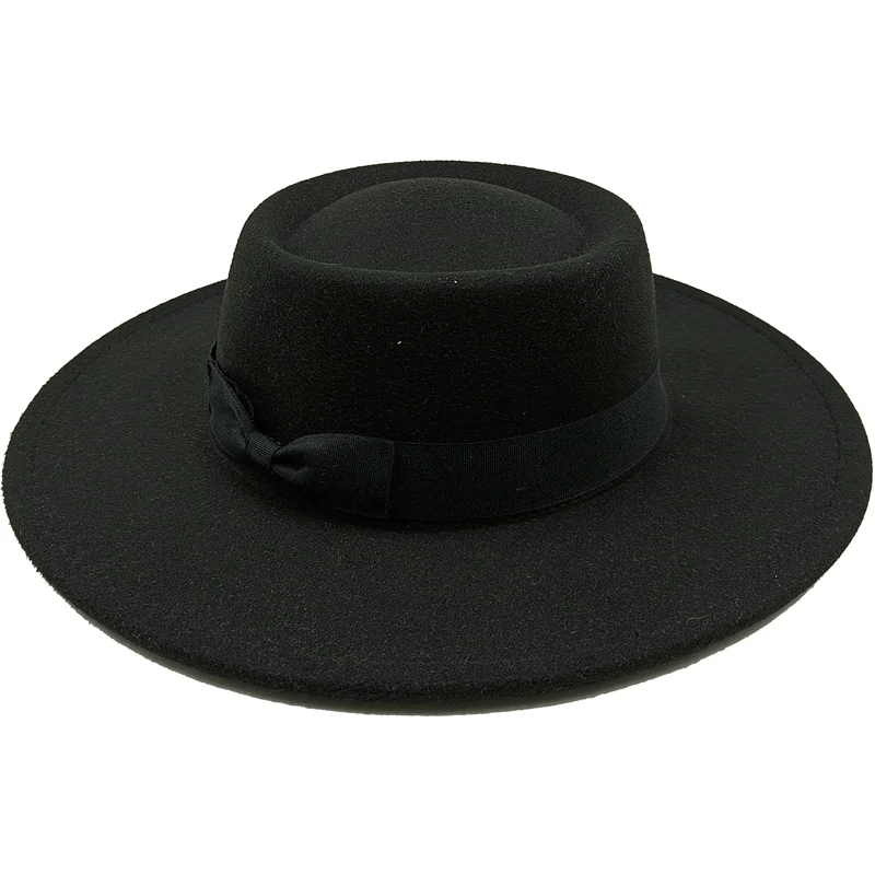 La boutique du chapeau 44 / M (56-58cm) Chapeau Fedora Chic en Laine