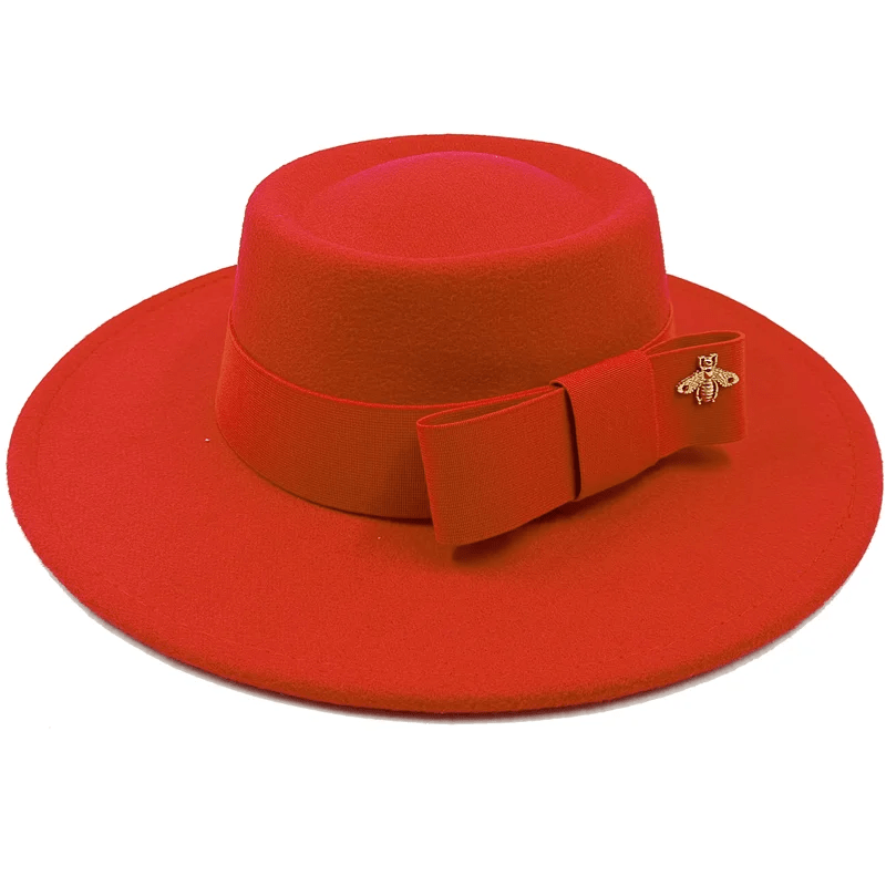 La boutique du chapeau 45 / M (56-58cm) Chapeau Fedora Chic en Laine