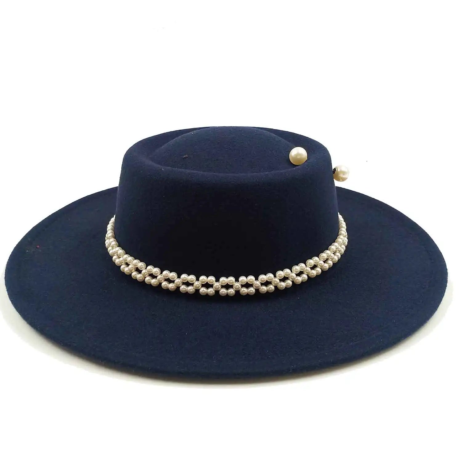 La boutique du chapeau 45 / M (56-58cm) Chapeau Fedora Classique en Feutre