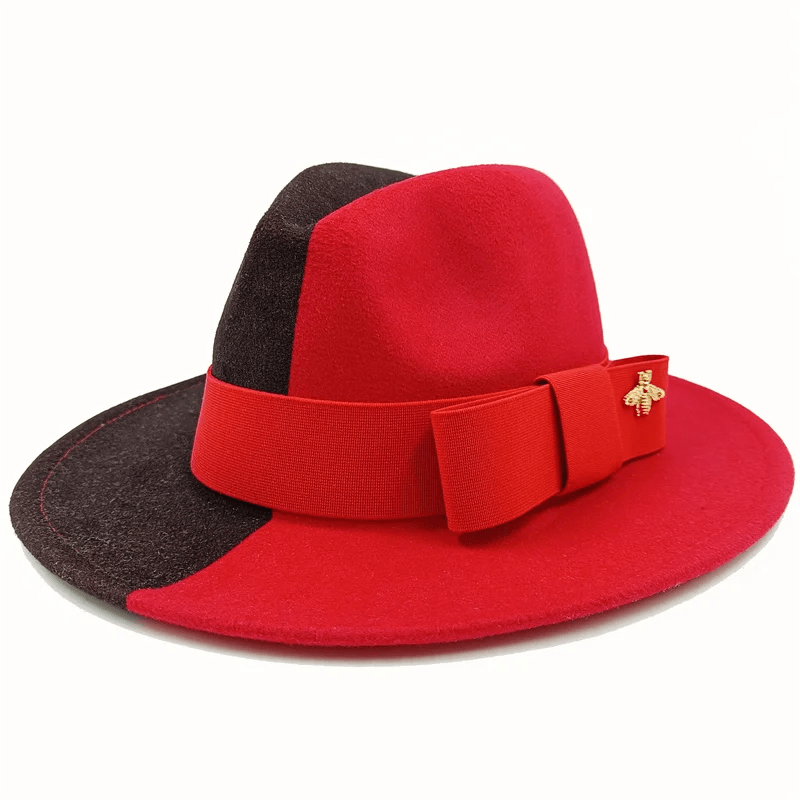 La boutique du chapeau 49 / M (56-58cm) Chapeau Fedora Chic en Laine