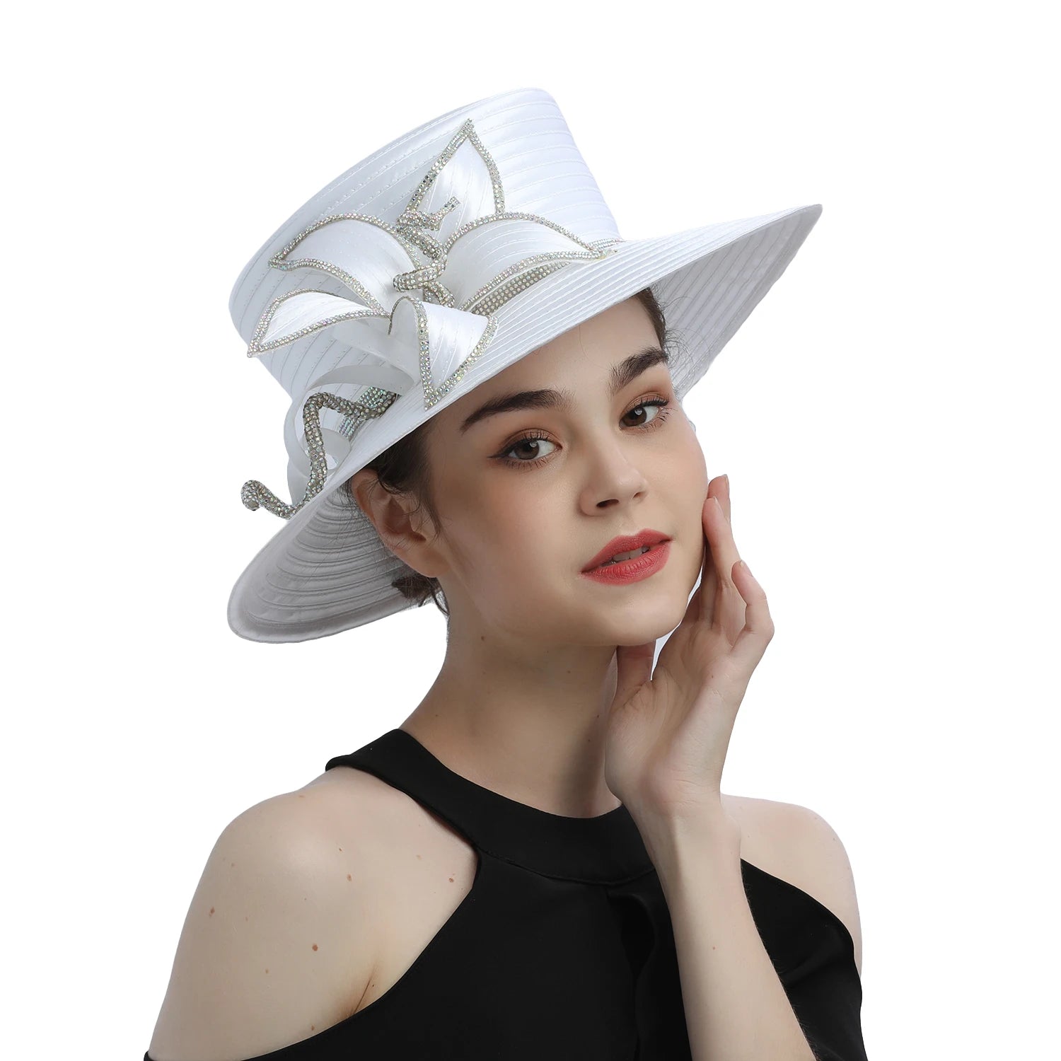 La boutique du chapeau 5 Chapeau Fascinator Blanc