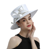 La boutique du chapeau 5 Chapeau Fascinator Blanc