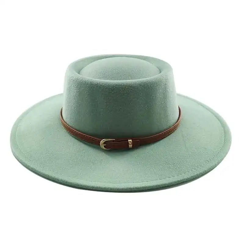 La boutique du chapeau 50 / M (56-58cm) Chapeau Fedora Classique en Feutre