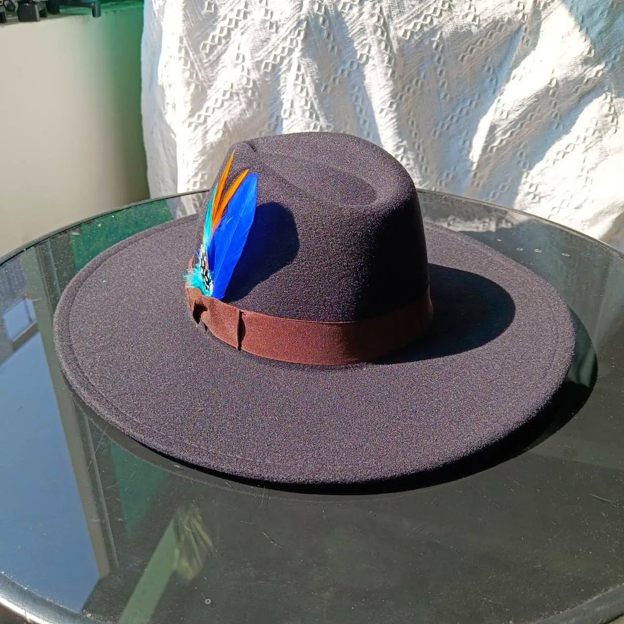 La boutique du chapeau 6 / M (56-58cm) Chapeau Fedora Bohème en Feutre