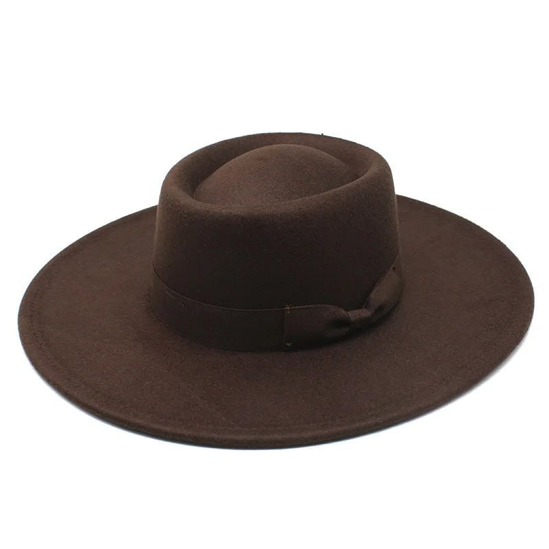 La boutique du chapeau 63 / M (56-58cm) Chapeau Fedora Mode en Laine