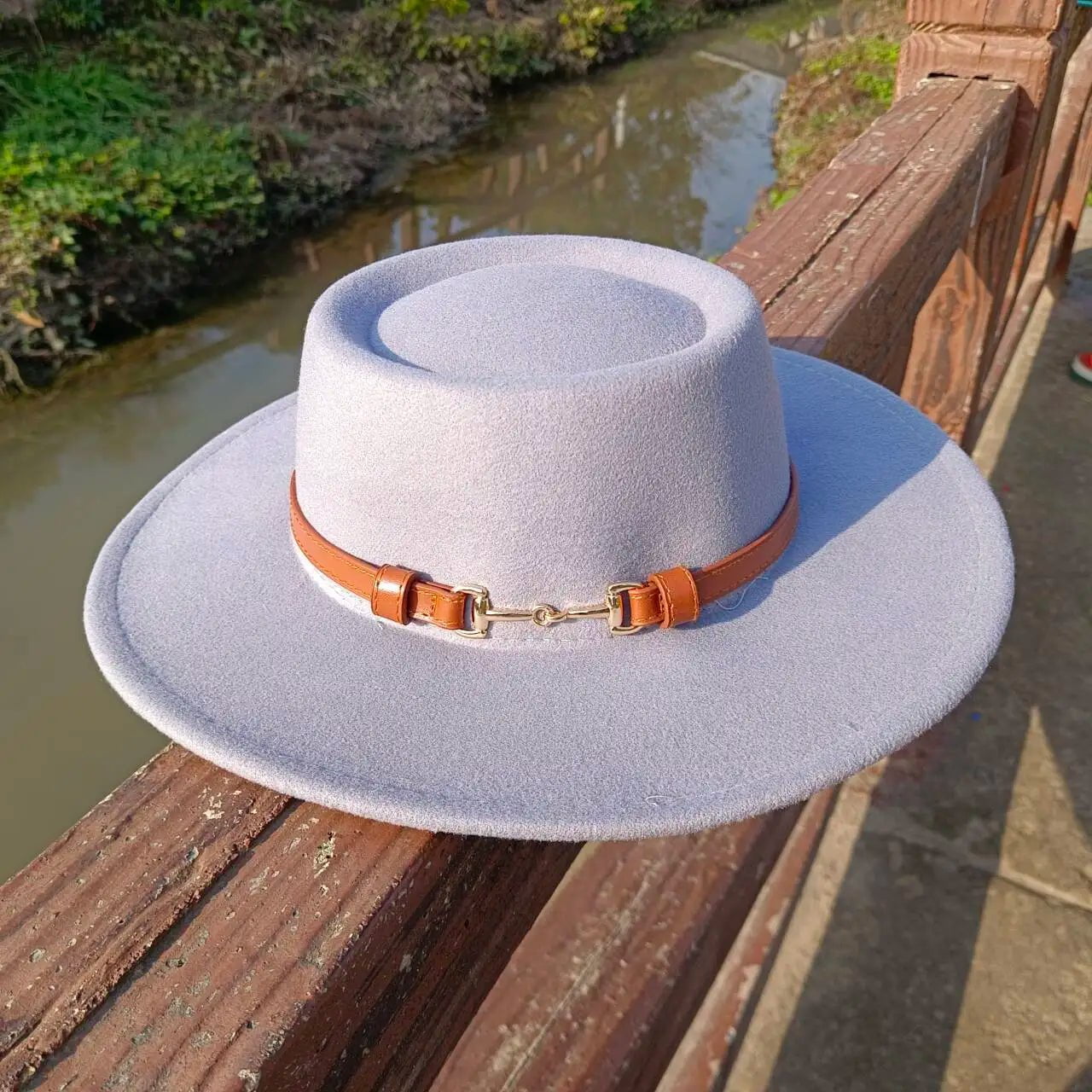 La boutique du chapeau 66 / M (56-58cm) Chapeau Fedora Mode en Laine