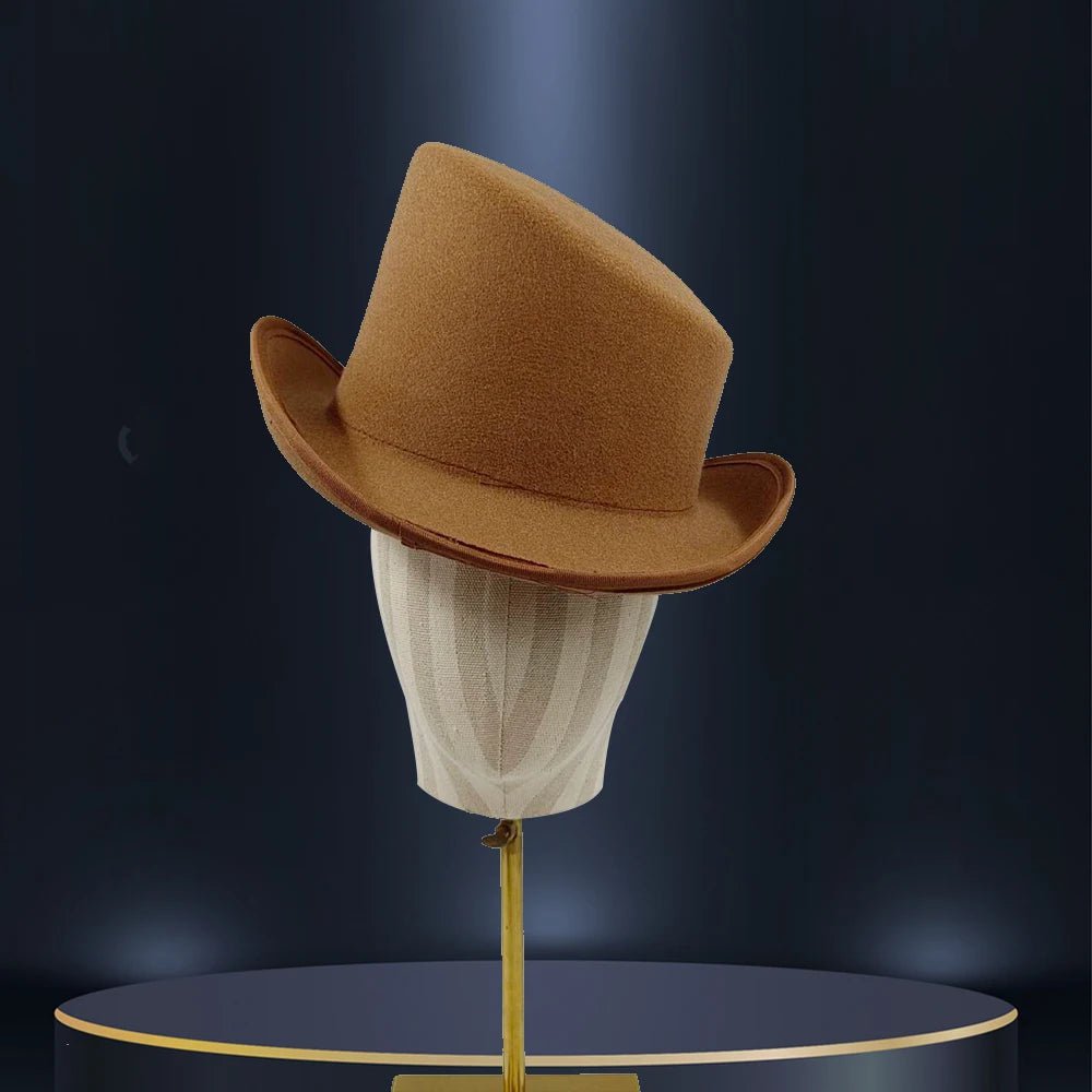 La boutique du chapeau 68 / 57-59cm Chapeau haut de forme unisexe