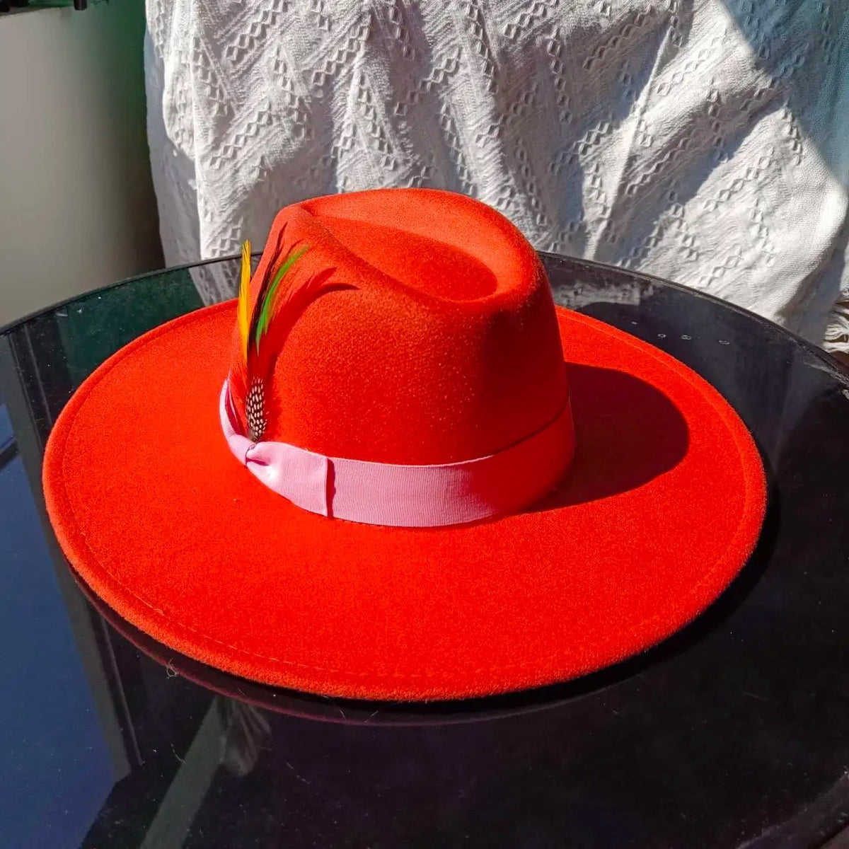 La boutique du chapeau 7 / M (56-58cm) Chapeau Fedora Bohème en Feutre