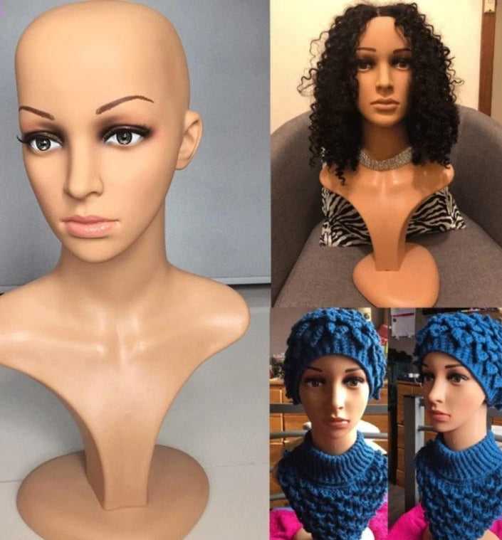 La boutique du chapeau accessoire Mannequin tête perruques chapeaux casquette lunettes