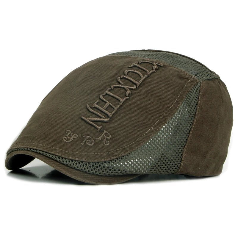 La boutique du chapeau Army Green Béret casquette en coton