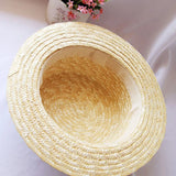 La boutique du chapeau Beige / 56-58cm Chapeau de soleil paille