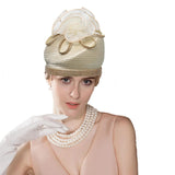 La boutique du chapeau Beige / 56 to 58cm Chapeau Bibi Exquis