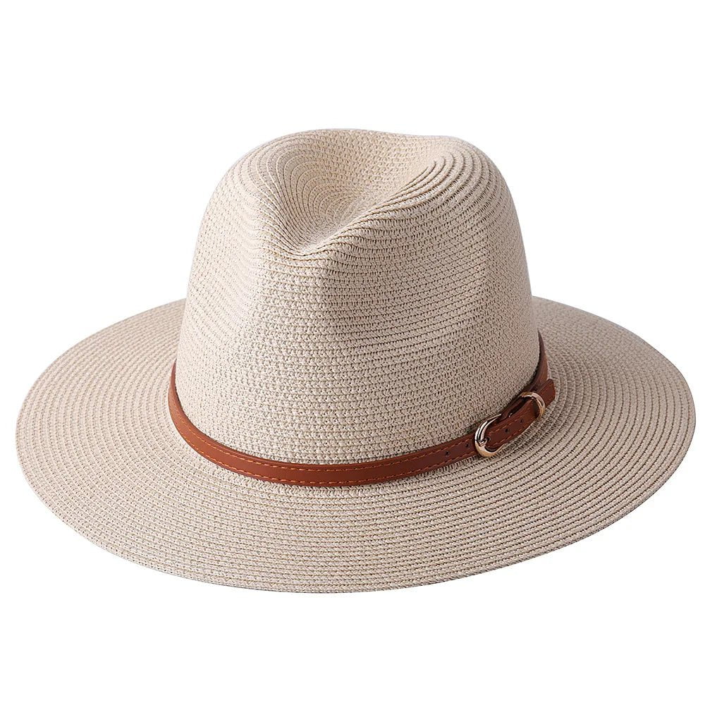 La boutique du chapeau Beige / 60cm Panama en Paille Souple