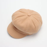 La boutique du chapeau Beige Casquette en laine