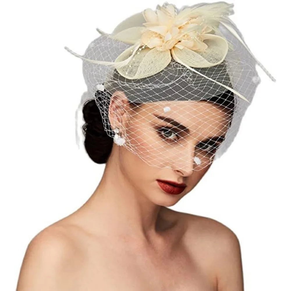 La boutique du chapeau Beige Chapeau Bibi Vintage