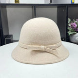 La boutique du chapeau Beige Chapeau cloche en feutre doux