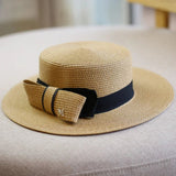 La boutique du chapeau Beige Chapeau de paille rétro