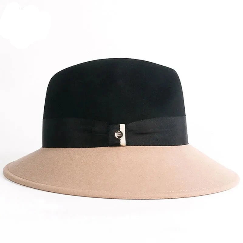 La boutique du chapeau Beige / M (56-58cm) Chapeau fedora femme