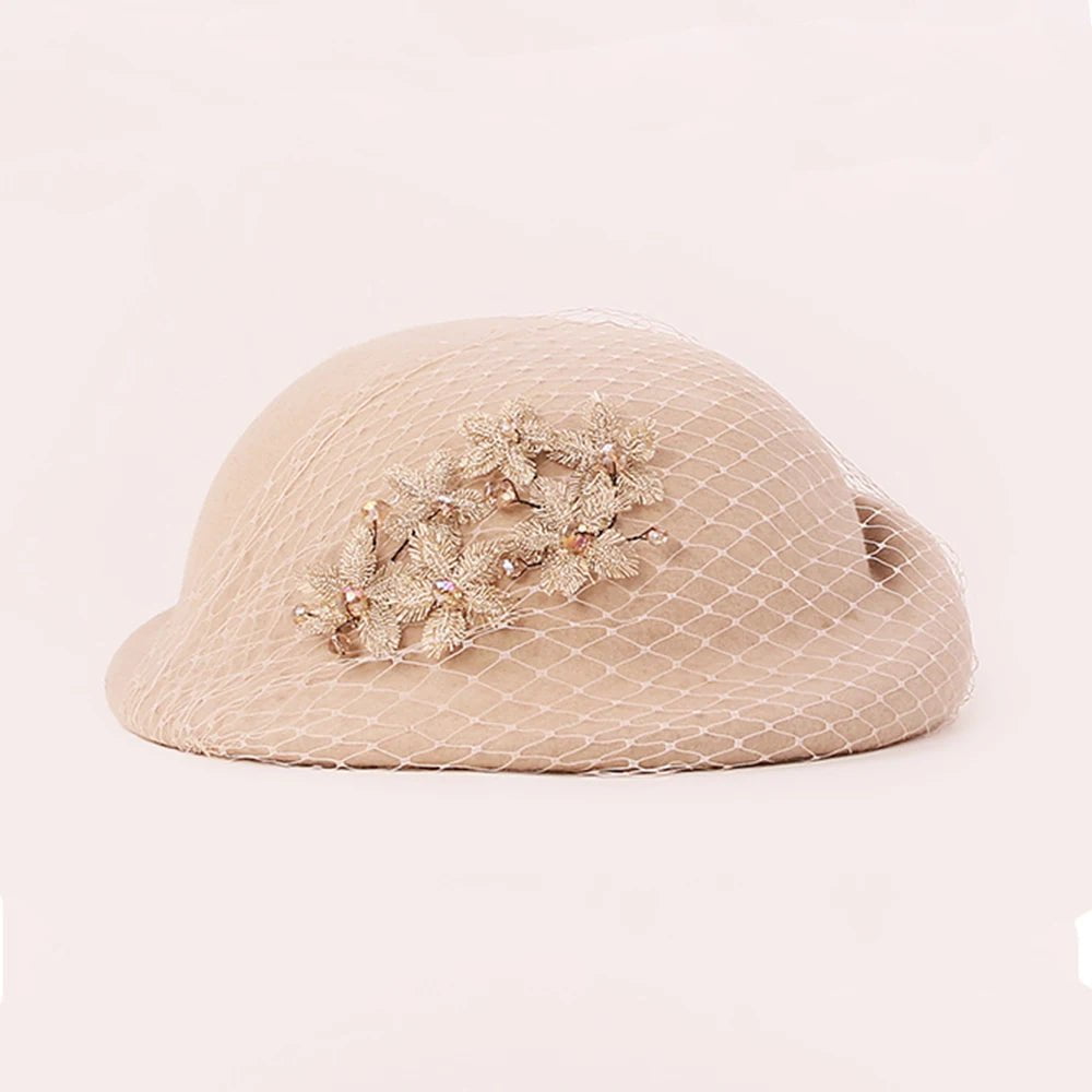 La boutique du chapeau Beige / M (56-58cm) Chapeau fedora luxe