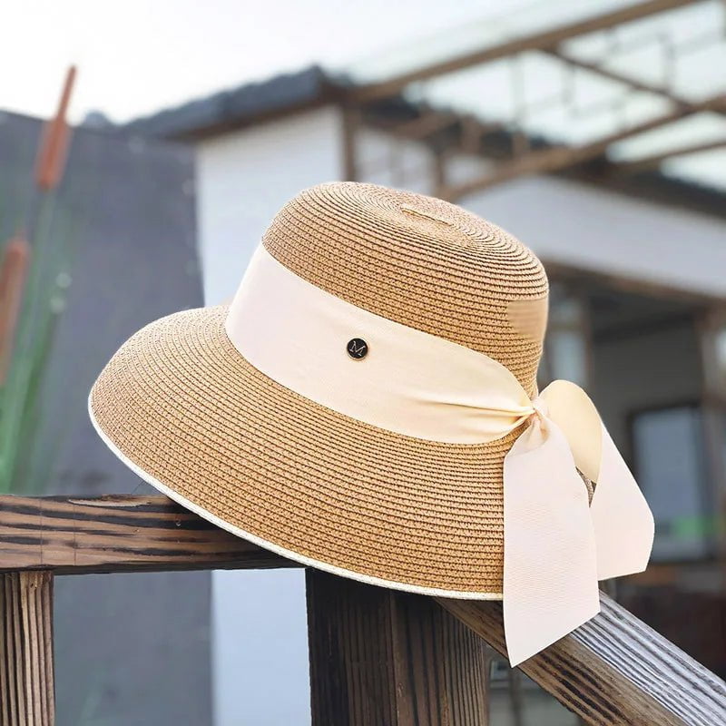 La boutique du chapeau Beige / M55-58cm Chapeau de soleil