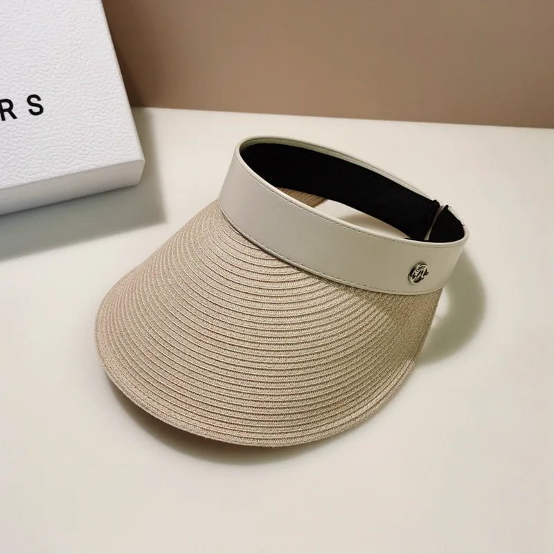 La boutique du chapeau Beige / One Size Casquette visière