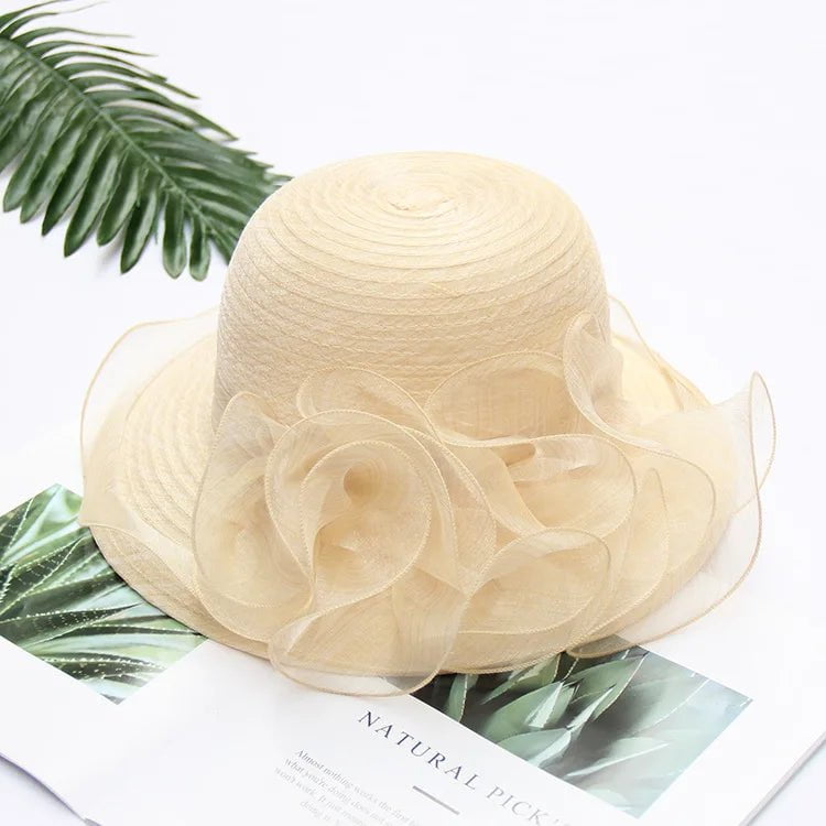 La boutique du chapeau Beige / taille unique ajustable Chapeau femme sophistiqué