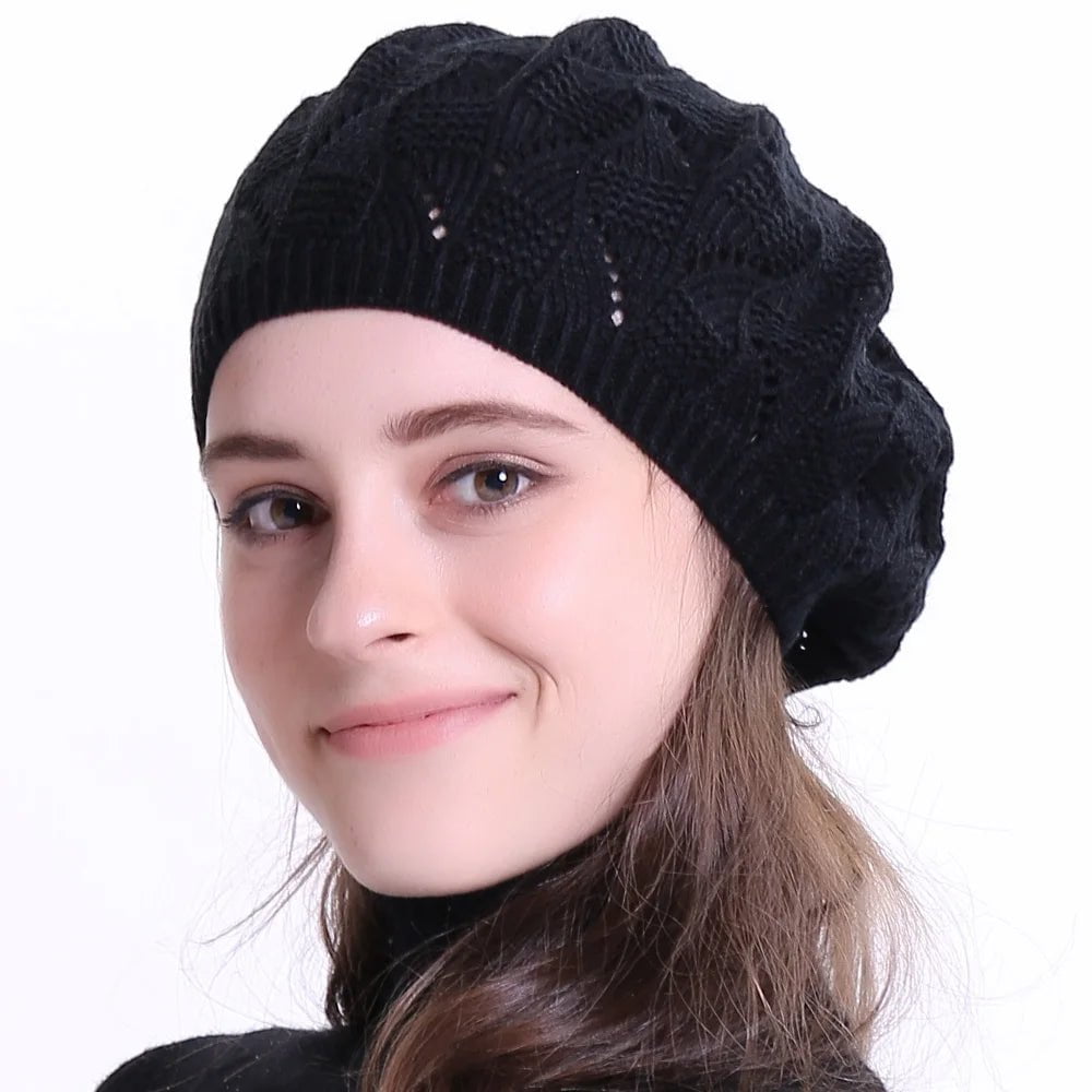 La boutique du chapeau Béret en tricot pour femme